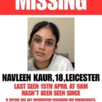 Navleen Kaur Missing Leicester, England: 18, Amber Alert Issued For Navleen Kaur
