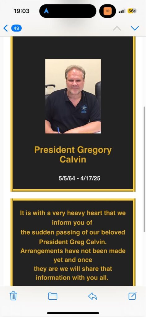 Remembering Gregory Calvin: A Legacy of Kindness, Dedication, and Passion in the TV Industry