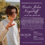 Carter Treguboff Suncity AZ Obituary, Cause of Death: Family and Friends Mourn the loss of Carter Treguboff, 21 dies suddenly